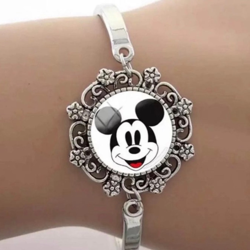 Mickey Mouse Charm Bracelet NEW